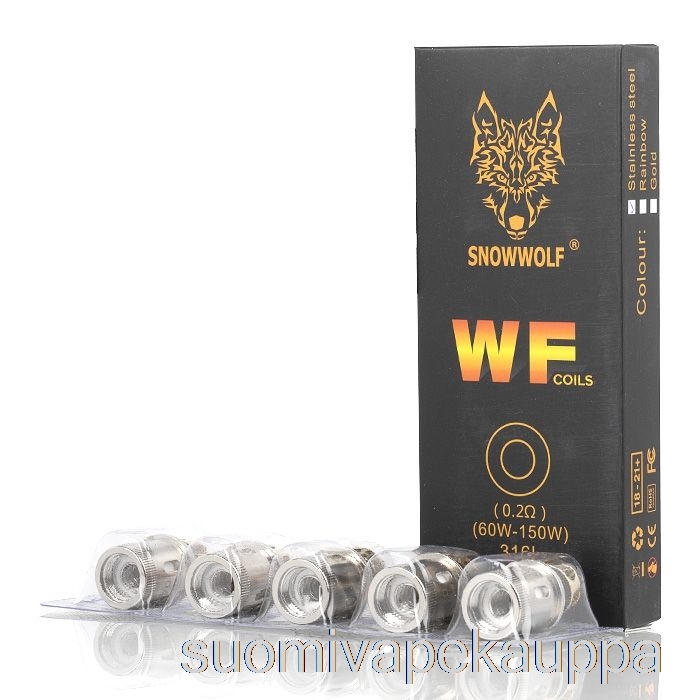 Vape Netistä Snowwolf Wolf Wf Vaihtokelat 0,2ohm Wf Kelat (ruostumaton Teräs)